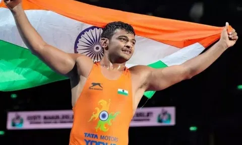Deepak Punia. (File Photo- mvgovindia Twitter)