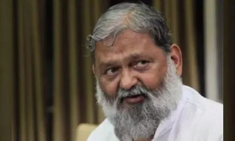 Haryana Home Minister Anil Vij