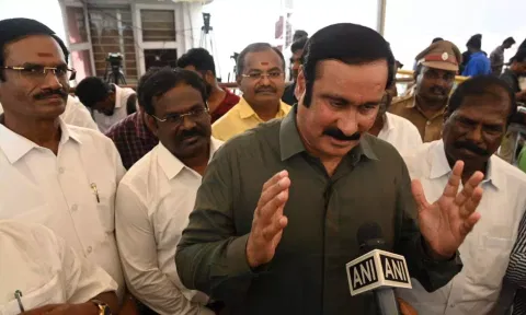 PMK president Dr Anbumani Ramadoss (ANI)