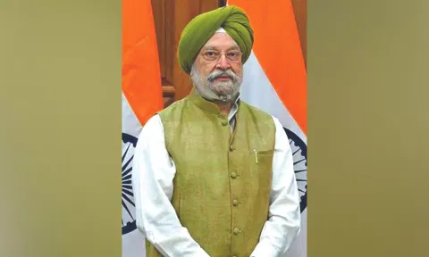 Union Minister Hardeep Singh Puri 
