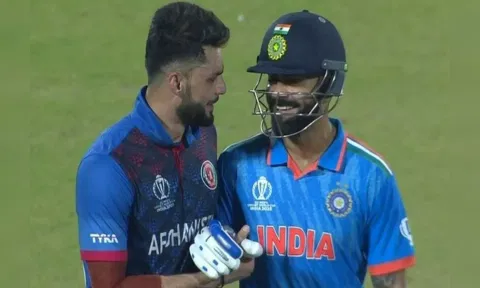 Naveen ul Haq and Virat Kohli (Photo: RCB/Instagram)