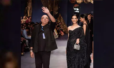 Tarun Tahiliani at Lakme Fashion Week (ANI)