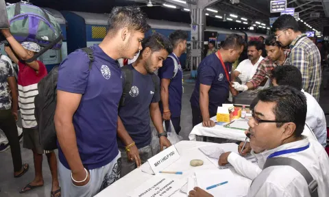 A total of 1,006 people travelled on the relief train, NFR chief public relations officer Sabyasachi De said.