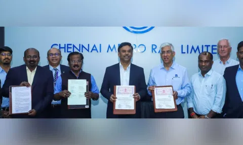 CMRL Signed a contract agreement with Tata for the construction of five underground stations 