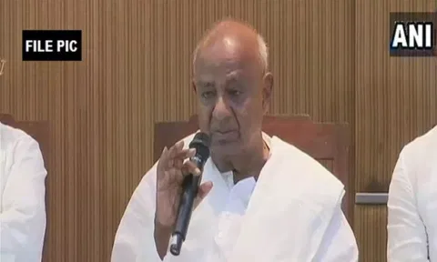 Former Prime Minister HD Deve Gowda (Photo: ANI)