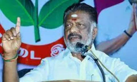 O Panneerselvam