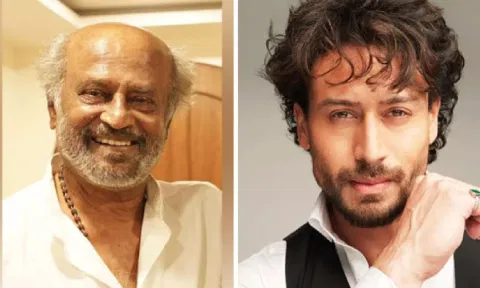 Rajinikanth and Tiger Shroff (X)