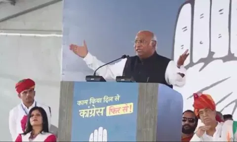 Congress President Mallikarjun Kharge 