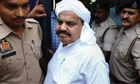 Gangster-politician Atiq Ahmad (PTI)