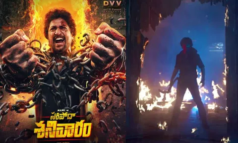 Nani in 'Saripodhaa Sanivaaram'