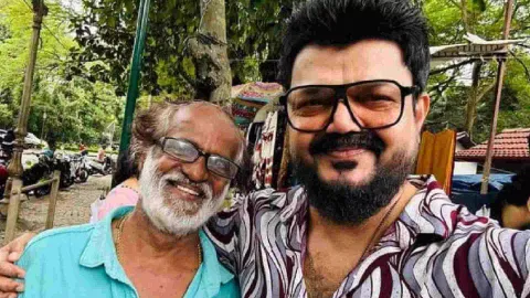 Sudhakara Prabhu with director Nadir Shah 