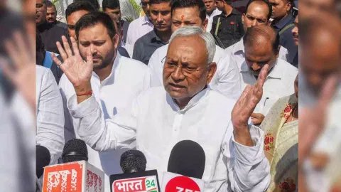 Bihar Chief Minister Nitish Kumar