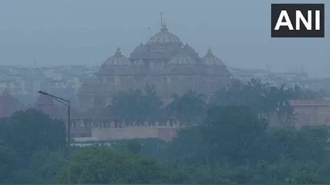 Visual from Akshardham, Delhi (Photo/ANI)
