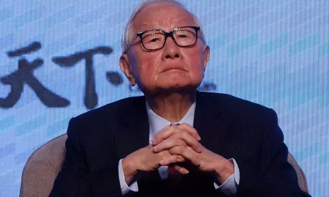 Morris Chang, the founder of the Taiwan Semiconductor Manufacturing Company (Photo: Reuters)