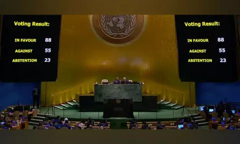UN adopts resolution calling for "immediate and sustained humanitarian truce" in Gaza (Photo: YouTube/UN)
