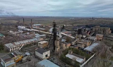 Kostenko coal mine in Karganda, Kazakhstan (Image: ANI)