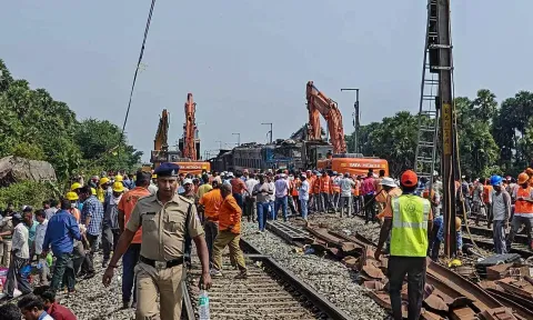Visuals from the spot (PTI)