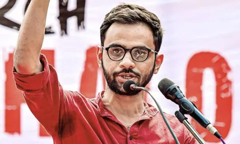 Former JNU student Umar Khalid. (PTI)
