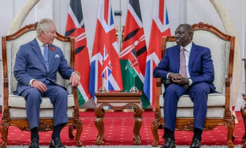  King Charles and Kenyan President William Ruto (Photo: Reuters)