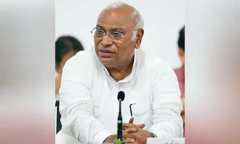 Congress president Mallikarjun Kharge 