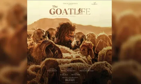 Aadujeevitham poster