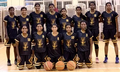 Basketball Players from Jeppiaar Institute of Technology 