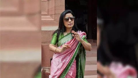 Trinamool Congress MP Mahua Moitra (Photo/ANI)