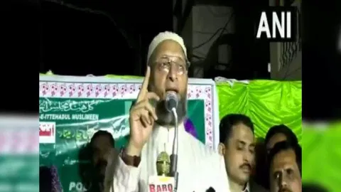 All India Majlis-e-Ittehadul Muslimeen (AIMIM) chief Asaduddin Owaisi (Photo/ANI)