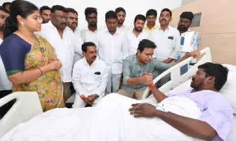 Visuals from the Hospital (IANS)