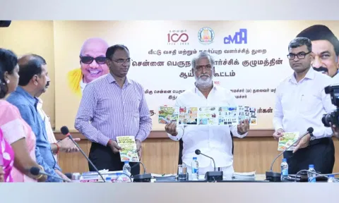 Minister PK Sekarbabu HR & CE dept launches online system for NOC's for Layout permission