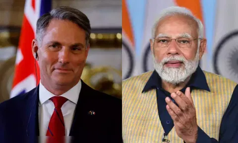Australian Deputy Prime Minister Richard Marles; PM Narendra Modi (PTI & Reuters)