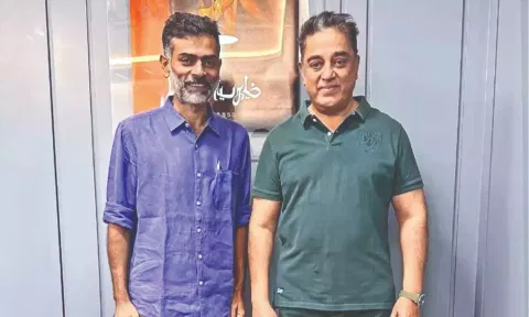  Alphonse Puthren and Kamal Hassan 