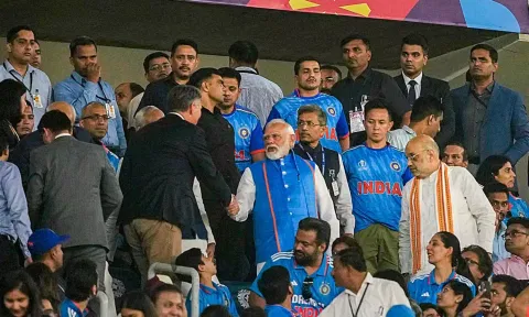 Prime Minister Narendra Modi with Australian Deputy PM Richard Marles (X)