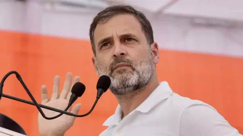 Former Congress president Rahul Gandhi 