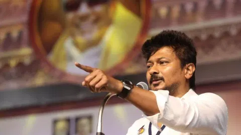 Tamil Nadu Youth Welfare and Sports Development Minister Udhayanidhi Stalin