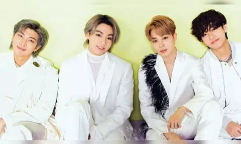 K-pop star BTS members 