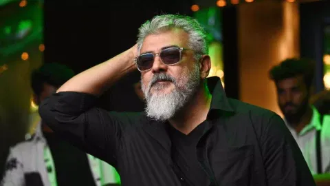 Tamil star Ajith Kumar