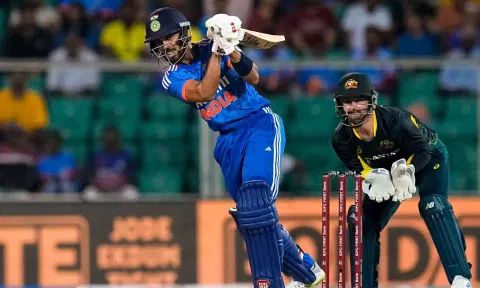 India set Australia 236-run target in second T20I