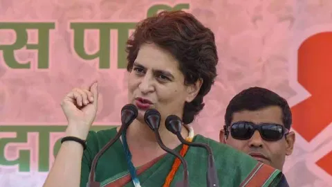  Congress General Secretary Priyanka Gandhi 