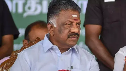  Former chief minister and ousted AIADMK leader O Panneerselvam (Photo/PTI)