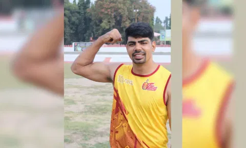 Pawan Sehrawat of Telugu Titans