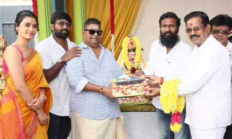 Vijay Sethupathi-Mysskin's 'Train' goes on floors with a pooja ceremony. 