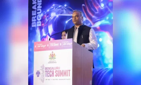  Bengaluru Tech Summit 2023 (Photo: IANS)