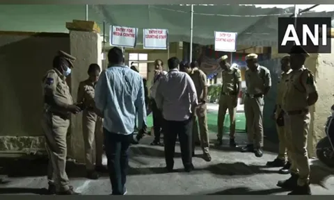 Visuals from Hyderabad (Photo: ANI)