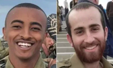 Hamas Militants Aschalwu Sama & Or Brandes (Image: IANS)