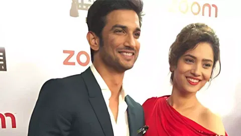 Sushant Singh Rajput and Actress Ankita Lokhande 