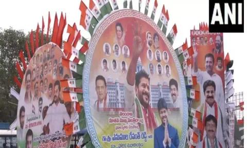 Visuals from Hyderabad (ANI)