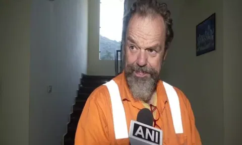 International tunnelling expert Arnold Dix (Photo: ANI)