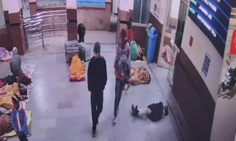 CCTV footage of two accused in Sukhdev Singh Gogamedi murder (ANI)