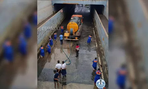 Water has been drained out at Korattur Subway